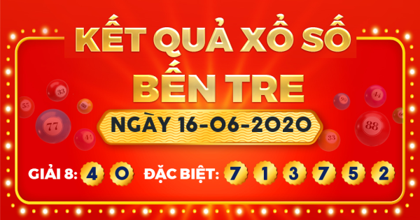 Xổ số Bến Tre ngày 16 tháng 6