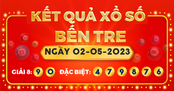 Xổ số Bến Tre ngày 2 tháng 5